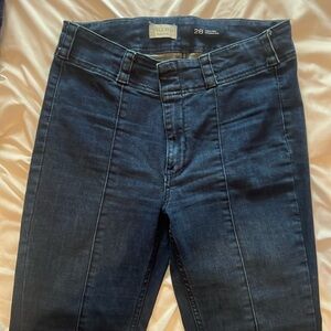 Pilcro and the Letterpress Women's Size 28 High Rise, Cropped Jeans